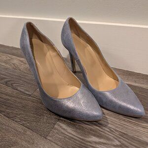 ✨ RARE Bata Metallic Silver Pointed-Toe Pumps | EU 39 (US 8.5–9) ✨